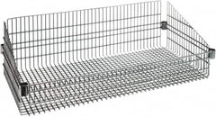 Quantum Storage - Wire Basket Unit - 36" Wide x 24" Deep x 10" High, - Caliber Tooling