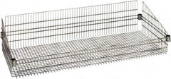 Quantum Storage - Wire Basket Unit - 48" Wide x 24" Deep x 10" High, - Caliber Tooling