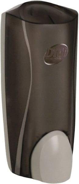 Dial - 1000 mL Liquid Hand Soap Dispenser - Acrylic, Hanging, Gray - Caliber Tooling