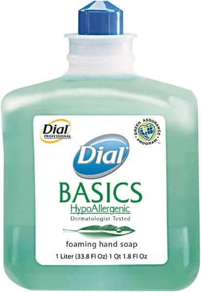 Dial - 1 L Dispenser Refill Foam Soap - Green, Honeysuckle Scent - Caliber Tooling