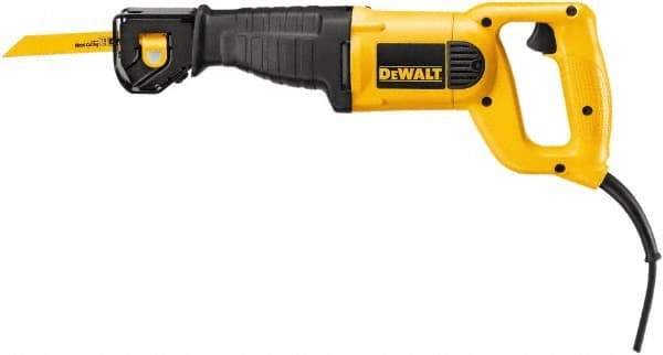 DeWALT - 2,800 Strokes per Minute, 1-1/8 Inch Stroke Length, Electric Reciprocating Saw - 120 Volts, 10 Amps - Caliber Tooling