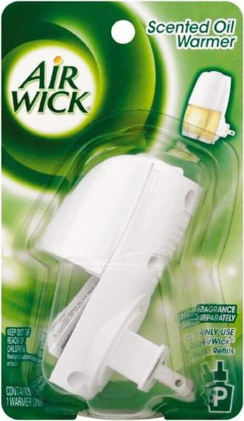 Air Wick - 4,800 Cu Ft Coverage, White Metered Aerosol Dispenser - Caliber Tooling