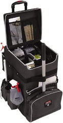 Rubbermaid - Ballistic Nylon Janitor Cart - 14-1/4" Width - Caliber Tooling