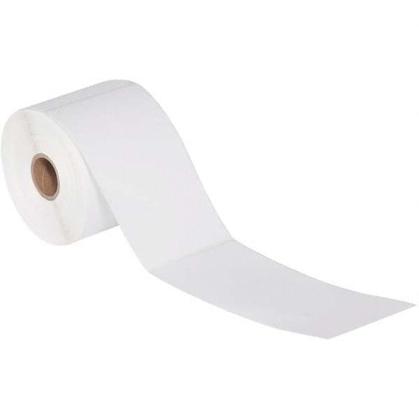 Value Collection - Pack of 12 Rolls, 305 Labels per Roll, 4" x 5" White Paper Thermal Labels - Caliber Tooling