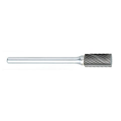 ‎SB-51 -1/4 × 3/16 LOC × 1/8 Shank × 1-1/2 OAL End Cut Carbide Medium Right Hand Spiral Burr - Caliber Tooling