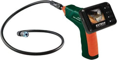 Extech - Video Borescope - 17 mm Probe Diameter, 2.4 Inch LCD Display, 480 x 234 Resolution - Caliber Tooling