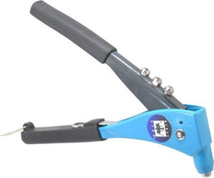 RivetKing - Right Angle Head Hand Riveter - 1/8 to 3/16" Rivet Capacity, 10-1/2" OAL - Caliber Tooling