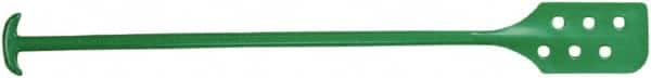 Remco - Green Polypropylene Mixing Paddle with Holes - 52" Overall Length - Caliber Tooling