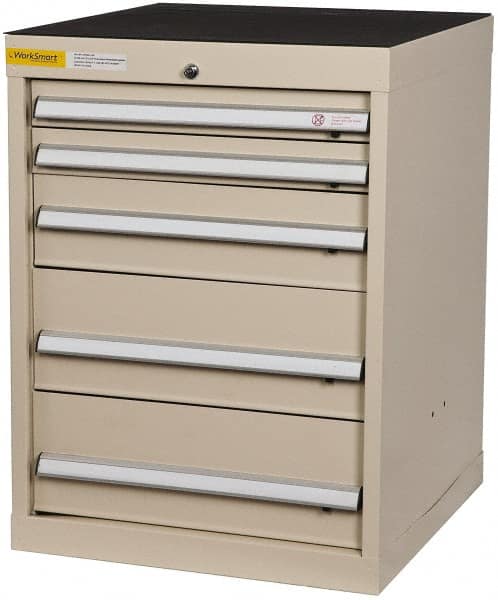 Value Collection - 5 Drawer, Cabinet Only - Tan, 24" Wide x 32" High - Caliber Tooling