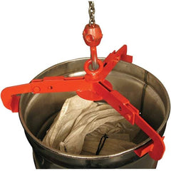 Wesco Industrial Products - 1,000 Lb Load Capacity, 30 & 55 Gal Drum Lifter - 29-1/2" Wide x 5-1/2" High, Steel Wheels - Caliber Tooling