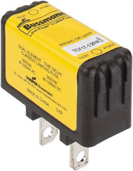 Cooper Bussmann - 300 VDC & 600 VAC, 17.5 Amp, Time Delay General Purpose Fuse - Plug-in Mount, 47.75mm OAL, 100 at DC, 200 (CSA RMS), 300 (UL RMS) kA Rating - Caliber Tooling