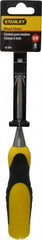 Stanley - 9" OAL x 1/4" Blade Width Wood Chisel - 1/4" Tip, Polypropylene Handle - Caliber Tooling