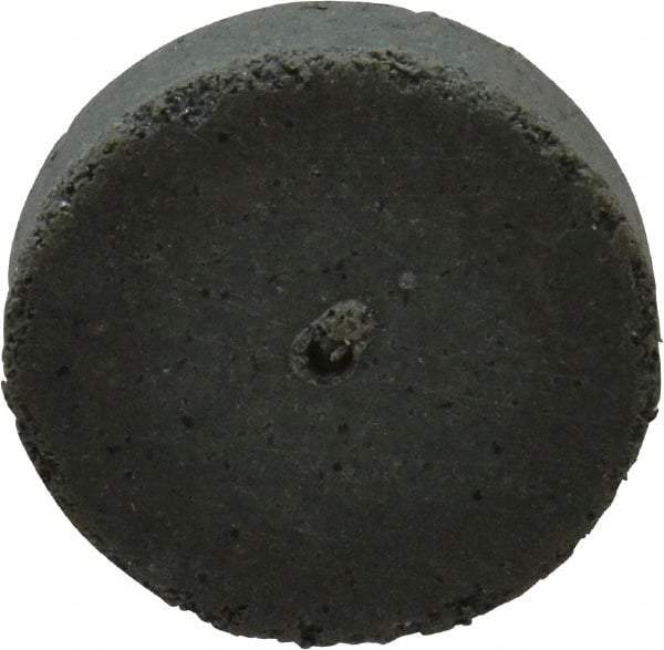 Cratex - 7/8" Diam x 1/16" Hole x 3/16" Thick, Surface Grinding Wheel - Silicon Carbide, Coarse Grade, 25,000 Max RPM, Rubber Bond, No Recess - Caliber Tooling