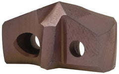 Allied Machine and Engineering - 32.5mm Diam, Seat Code 32, 140° Included Angle Spade Drill Insert - AM300 Coated, Carbide, Grade K20, Series GEN3SYS XT - Caliber Tooling