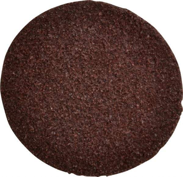 Tru-Maxx - 2" Disc Diam, 50 Grit, Aluminum Oxide Quick Change Disc - Type R Attaching System, Coated, Maroon, Coarse Grade - Caliber Tooling