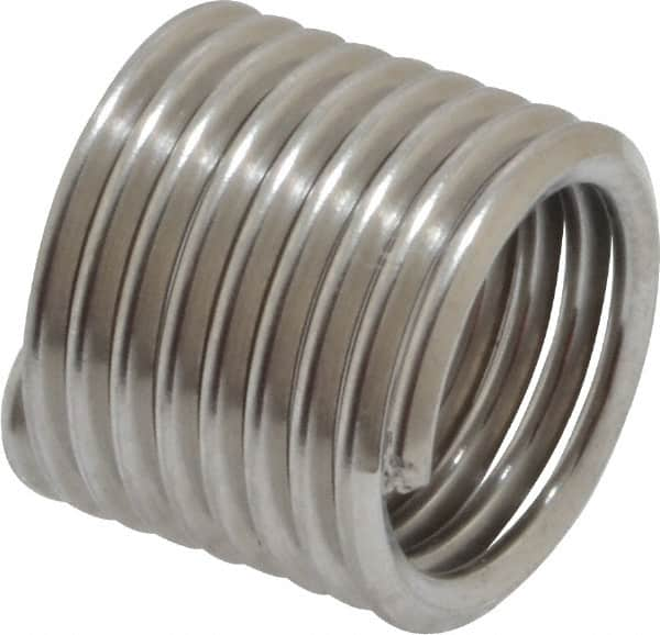 Recoil - M9x1.25 Metric Coarse, 13-1/2" OAL, Free Running Helical Insert - Tanged, Stainless Steel, 1-1/2D Insert Length - Caliber Tooling