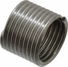 Recoil - M12x1.50 Metric Fine, 18" OAL, Free Running Helical Insert - 9-5/8 Free Coils, Tanged, Stainless Steel, 1-1/2D Insert Length - Caliber Tooling