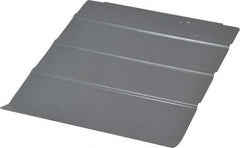 Vidmar - Tool Box Steel Drawer Divider - 4-1/4" Wide x 4-5/8" Deep x 5-1/4" High, Gray, For Vidmar Cabinets - Caliber Tooling