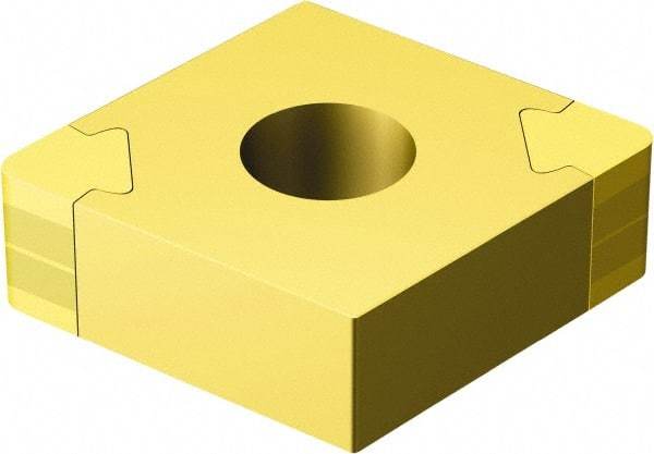 Sandvik Coromant - CNGA433 Grade 7525 CBN Turning Insert - TiN Finish, 80° Diamond, 1/2" Inscr Circle, 3/16" Thick, 3/64" Corner Radius - Caliber Tooling