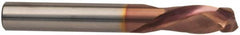 Onsrud - 1/2" Cutting Diam x 1-1/8" Length of Cut, 2 Flute, Compression Spiral Router Bit - Marathon Coated, Right Hand Cut, Solid Carbide, 3" OAL x 1/2" Shank Diam, Double Edge, 30° Helix Angle - Caliber Tooling