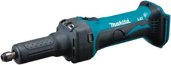 Makita - 1/4 Inch Collet, 25,000 RPM, Straight, Electric Die Grinder - 18 Volt - Caliber Tooling