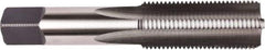 Union Butterfield - M18x2.50 Metric Coarse 6H 4 Flute Bright Finish High Speed Steel Straight Flute Standard Hand Tap - Plug, Right Hand Thread, 4-1/32" OAL, 1-13/16" Thread Length, D7 Limit, Oversize - Exact Industrial Supply