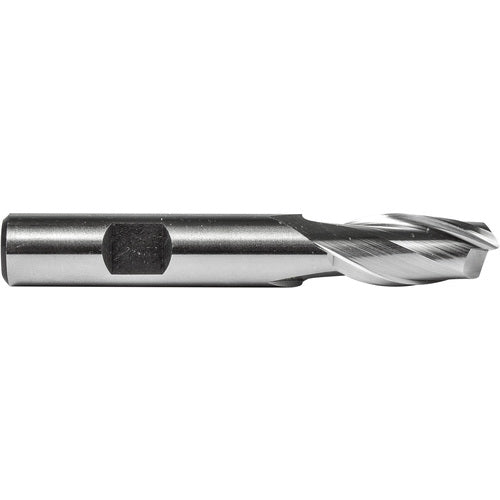 ‎1-1/2″ 2 Flute UNB HSS Bright ANSI Weldon Shank End Mill ANSI E-code # 9201.1/2X1.1/4 - Exact Industrial Supply