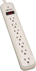 Tripp-Lite - 7 Outlets, 120 VAC15 Amps, 6' Cord, Power Outlet Strip - Floor, Keyhole Mount, 5-15 NEMA Configuration, 11.69" Strip - Caliber Tooling