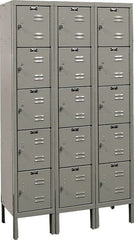 Hallowell - 15 Door, 5 Tier, Premium Box Lockers - Caliber Tooling