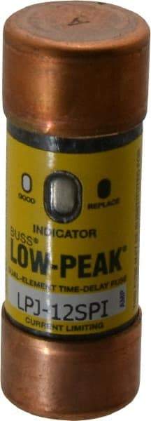 Cooper Bussmann - 300 VDC, 600 VAC, 12 Amp, Time Delay General Purpose Fuse - Fuse Holder Mount, 2-1/4" OAL, 100 at DC, 300 at AC (RMS) kA Rating, 13/16" Diam - Caliber Tooling