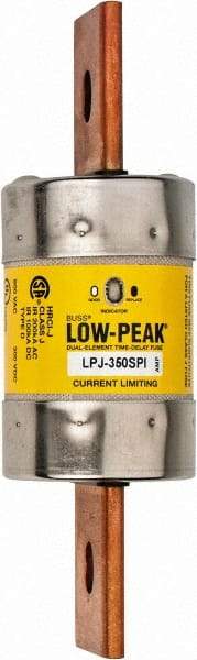 Cooper Bussmann - 300 VDC, 600 VAC, 350 Amp, Time Delay General Purpose Fuse - Bolt-on Mount, 7-1/8" OAL, 100 at DC, 300 at AC (RMS) kA Rating, 2" Diam - Caliber Tooling