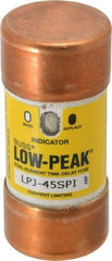 Cooper Bussmann - 300 VDC, 600 VAC, 45 Amp, Time Delay General Purpose Fuse - Fuse Holder Mount, 2-3/8" OAL, 100 at DC, 300 at AC (RMS) kA Rating, 1-1/16" Diam - Caliber Tooling