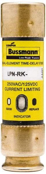 Cooper Bussmann - 125 VDC, 250 VAC, 40 Amp, Time Delay General Purpose Fuse - Fuse Holder Mount, 76.2mm OAL, 100 at DC, 300 at AC (RMS) kA Rating, 13/16" Diam - Caliber Tooling