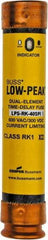 Cooper Bussmann - 300 VDC, 600 VAC, 40 Amp, Time Delay General Purpose Fuse - Fuse Holder Mount, 5-1/2" OAL, 100 at DC, 300 at AC (RMS) kA Rating, 27mm Diam - Caliber Tooling