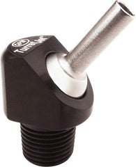 QPM Products - 0.11" Hose Inside Diam, Coolant Hose Nozzle - NPT, for Use with CNC Lathes - Caliber Tooling