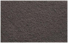 3M - Medium Grade, Silicon Carbide Hand Pad - Gray, 6" Wide x 9" Long, Nonwoven - Caliber Tooling