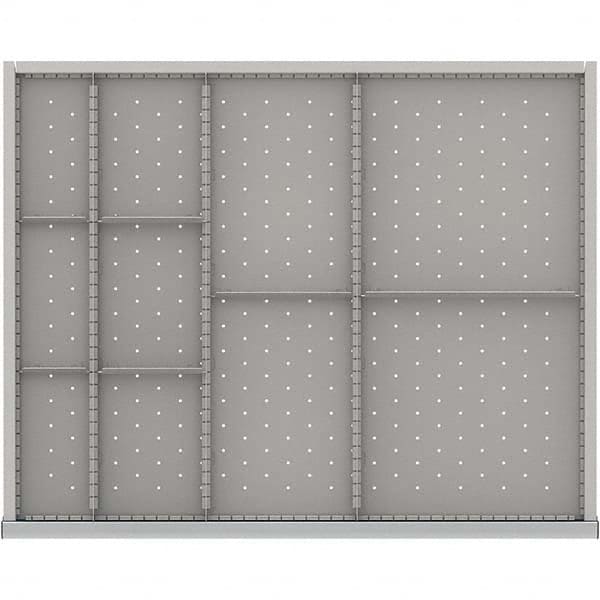 LISTA - 10-Compartment Drawer Divider Layout for 3.15" High Drawers - Caliber Tooling