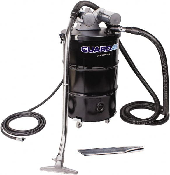 Guardair - 55 Gal, Steel Tank, Wet/Dry, Vacuum - 25 hp - Caliber Tooling