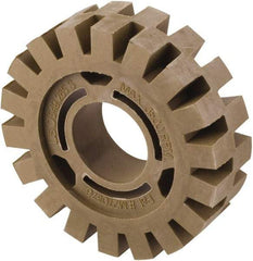 PRO-SOURCE - 4" Diam Angle & Disc Grinder Eraser Wheel - For Use with Utility Surface Blasters - Caliber Tooling