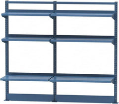 Lista - Steel Workbench & Workstation Riser Combination - 48" High, Use with 60" Long Workbenches - Caliber Tooling