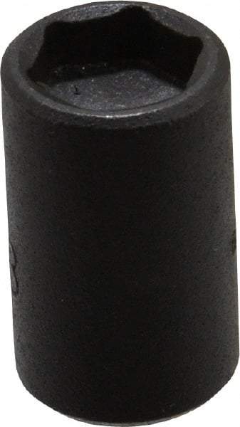 Proto - 1/4" Drive 3/8" Standard Magnetic Impact Socket - 6 Points, 15/16" OAL - Caliber Tooling