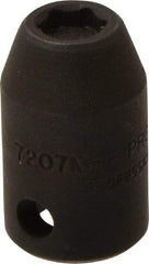 Proto - 3/8" Drive 7mm Standard Magnetic Impact Socket - 6 Points, 1-3/32" OAL - Caliber Tooling