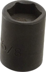 Proto - 3/8" Drive 5/8" Standard Magnetic Impact Socket - 6 Points, 1-7/32" OAL - Caliber Tooling