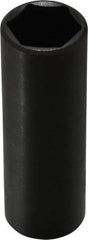 Proto - 1/2" Drive 7/8" Deep Thin Wall Impact Socket - 6 Points, 3-1/2" OAL - Caliber Tooling