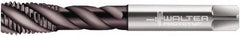 Walter-Prototyp - 7/16-20 UNF, 3 Flute, Hardlube Finish, Powdered Metal Spiral Point Tap - Plug Chamfer, Right Hand Thread, 100mm OAL, 19.99mm Thread Length, 8.2mm Shank Diam, 2B Class of Fit, Series AEP2326002 - Exact Industrial Supply