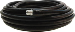 Continental ContiTech - 50' Long, 3/8 Male Rigid x Male Swivel, -20 to 250°F, Nitrile High Temp & High Pressure Hose - 3/8" ID x 0.69" OD, Black, 4,000 Max psi - Caliber Tooling