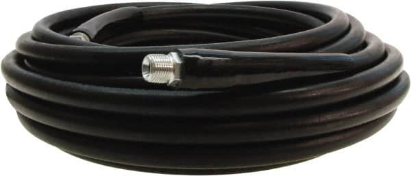 Continental ContiTech - -20 to 250°F, Nitrile High Temp & High Pressure Hose - 3/8" ID x 0.69" OD, Black, 4,000 Max psi - Caliber Tooling