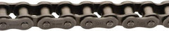 U.S. Tsubaki - 3/8" Pitch, ANSI 35, Single Strand Roller Chain - Chain No. 35, 480 Lb. Capacity, 10 Ft. Long, 1/5" Roller Diam, 3/16" Roller Width - Caliber Tooling