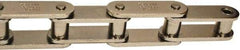 U.S. Tsubaki - 1-1/2" Pitch, ANSI C2060H, Double Pitch Roller Chain - Chain No. 60HNP, 9,000 Lb. Capacity, 15/32" Roller Diam, 1/2" Roller Width - Caliber Tooling