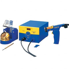 Soldering Stations; Type: ″Self-Contained″ Desoldering & Soldering Station w/ FM-2024 Desoldering Tool; Soldering; Minimum Operating Temperature: 400  ™F; 200  ™C; Maximum Operating Temperature: 840  ™F; 450  ™C; Features: Quick-Change Composite Nozzles;